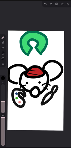 on the web, I came across the ReveriePaint app, it's kind of like krita, only for mobile devices🤩 https://github.com/LanRhyme/ReveriePaint